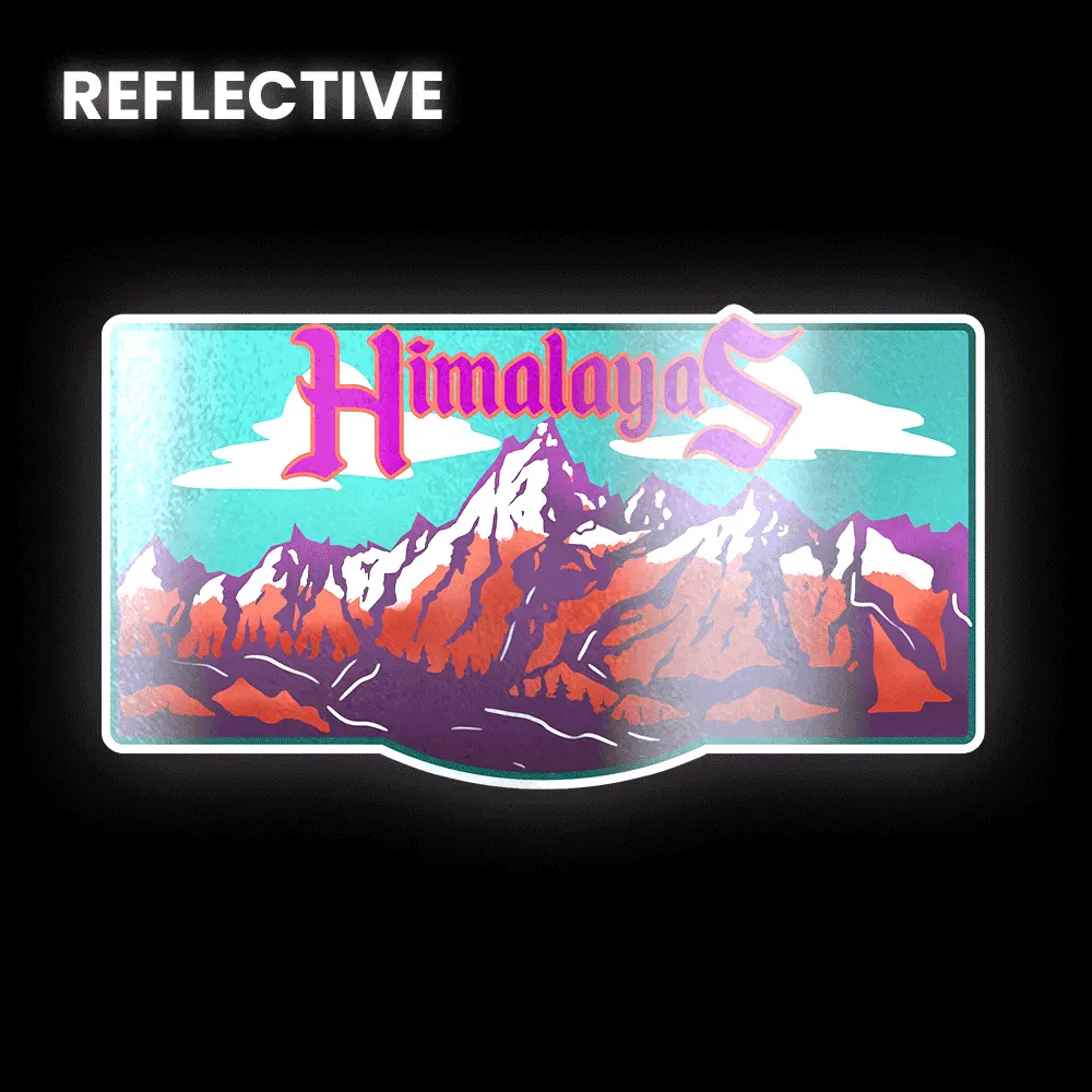 Himalayas Bumper Sticker 1