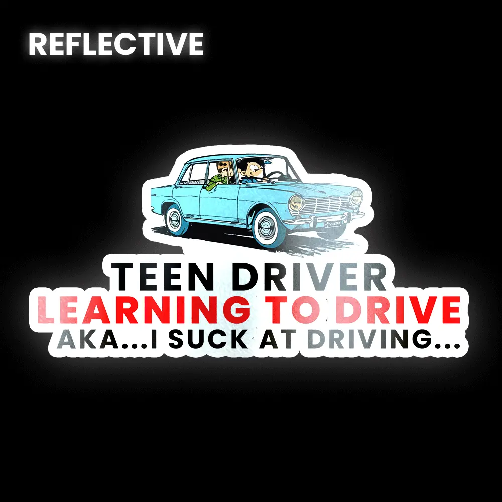 Teen Driver Bumper Sticker 1