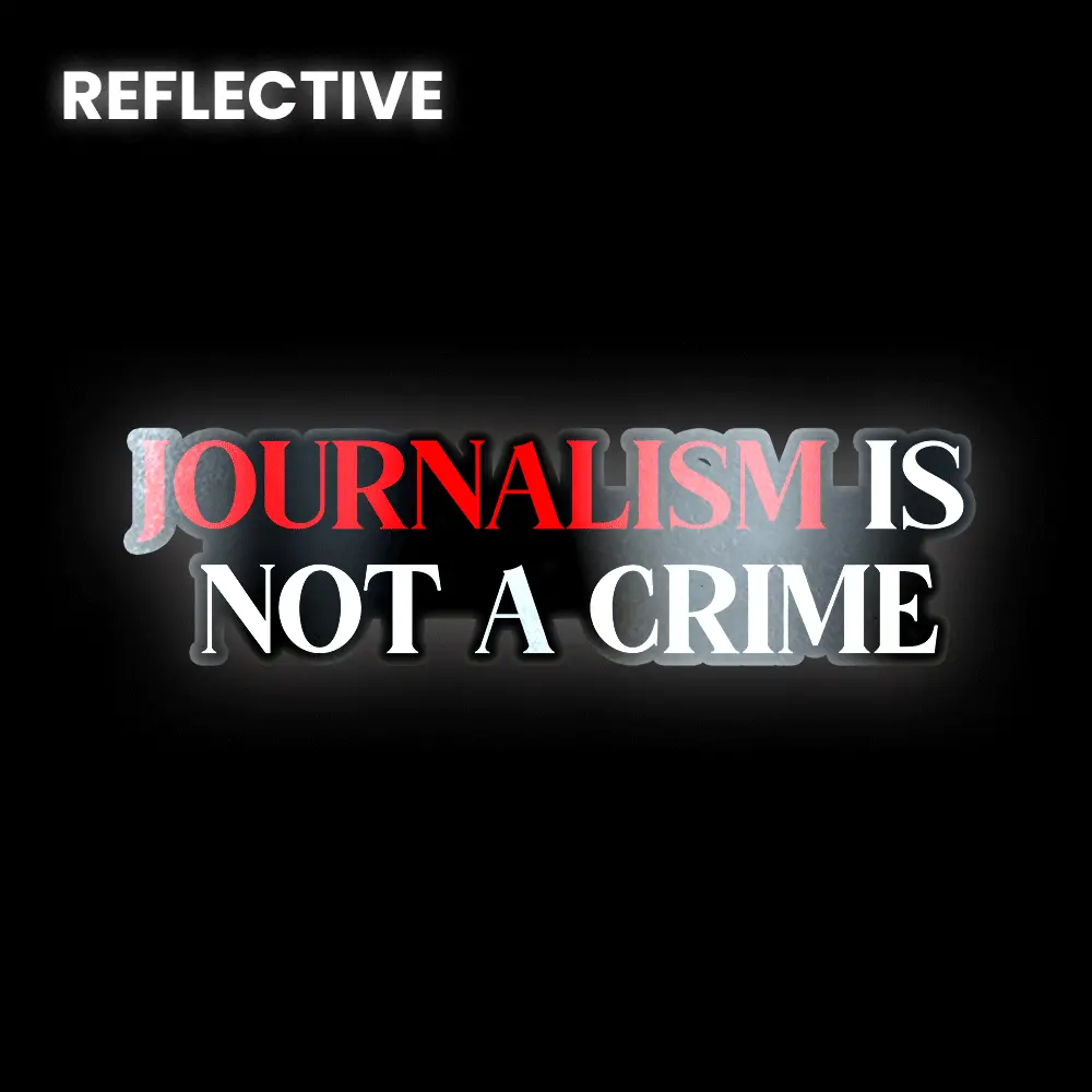 Journalism Bumper Sticker 1