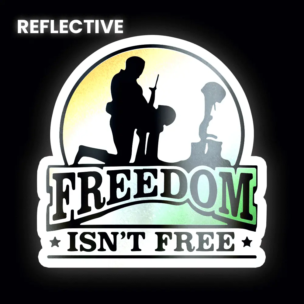 Freedom Isn't Free Bumper Sticker 1