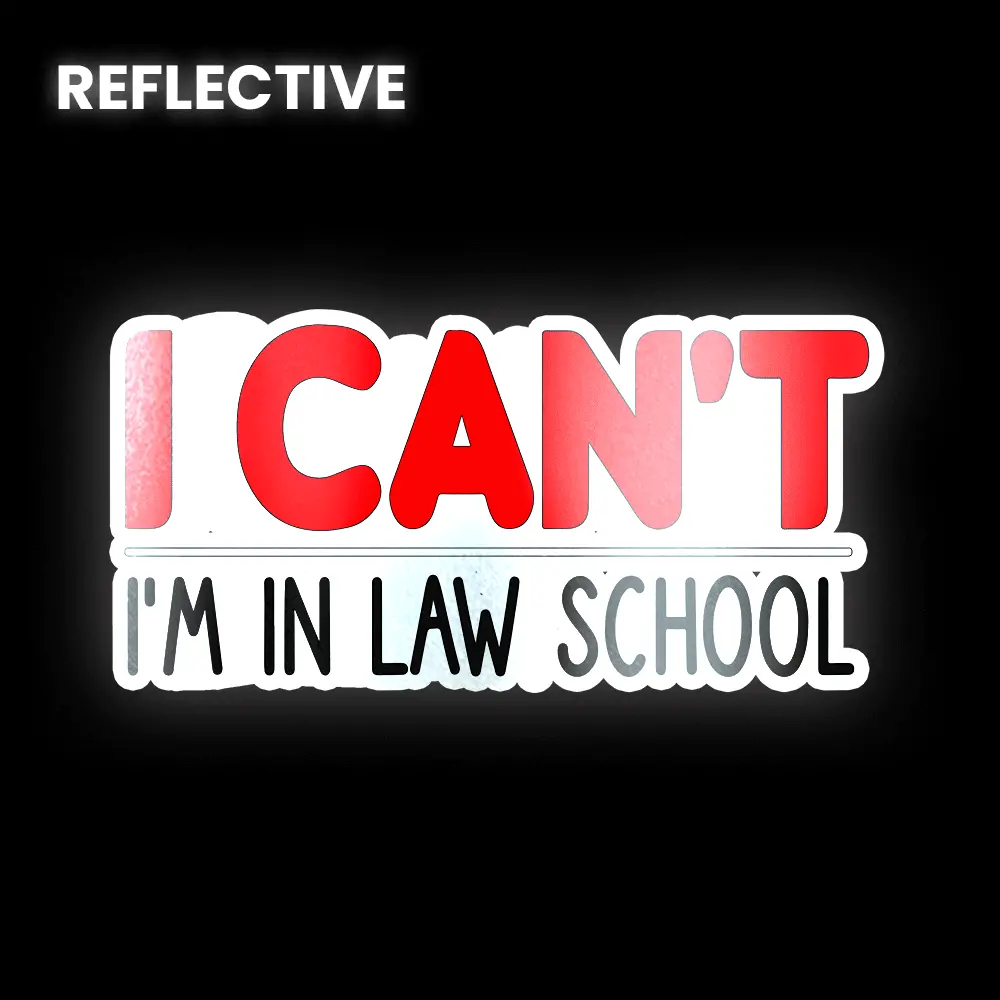 Law School Bumper Sticker 1