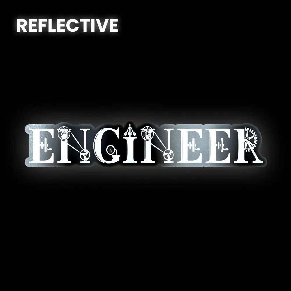 The Mighty Engineer Bumper Sticker 1