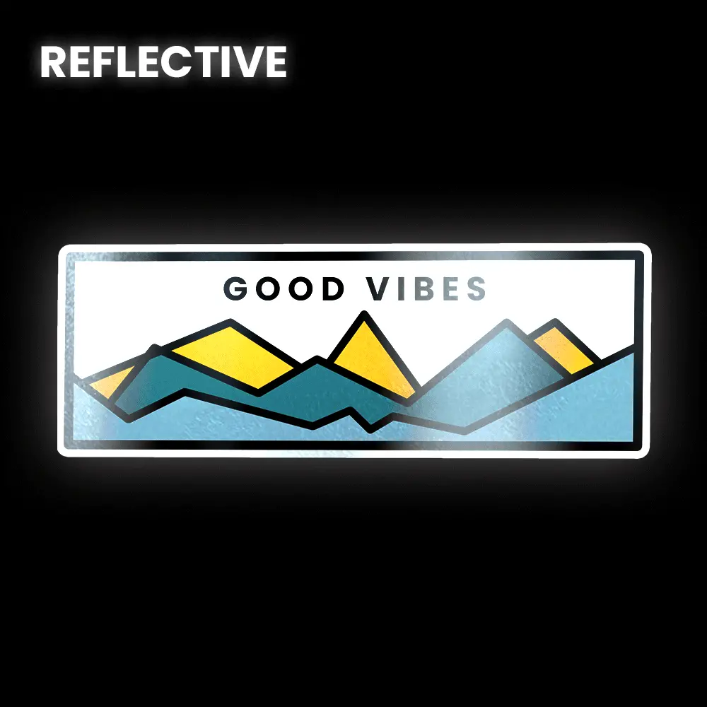 Good Vibes Bumper Sticker 1