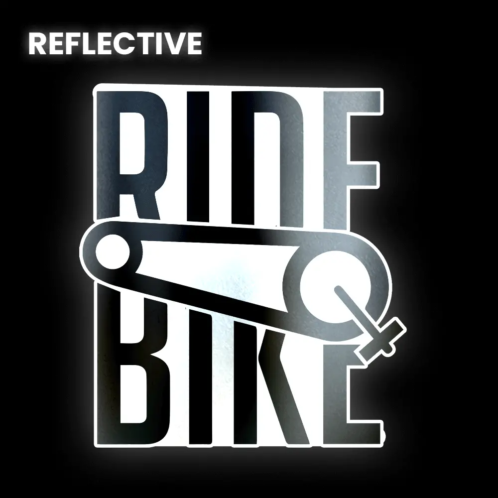 Ride Bike Bumper Sticker 1