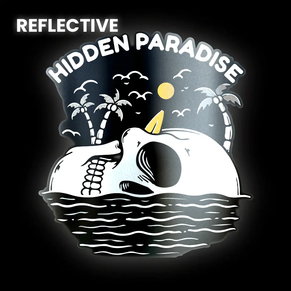 Hidden Paradise Bumper Sticker 1