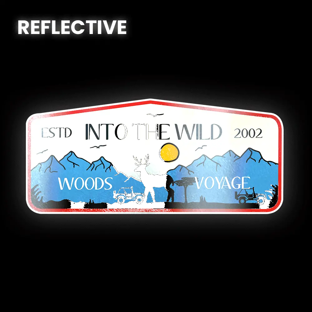Into The Wild Bumper Sticker 1