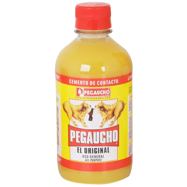 Cemento De Contacto Pegaucho Para Zapatos. Pegamento Para Cuero 375 Cc 1