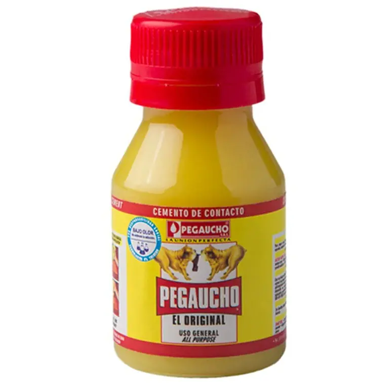 Cemento De Contacto Pegaucho Para Zapatos. Pegamento Para Cuero 60 Cc 1