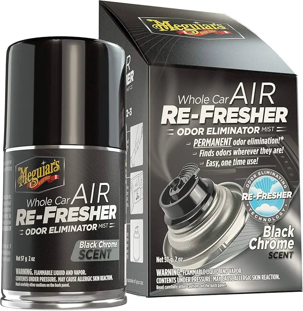 Eliminador De Olores 2.5 Oz. Black Chrome Meguiars 1