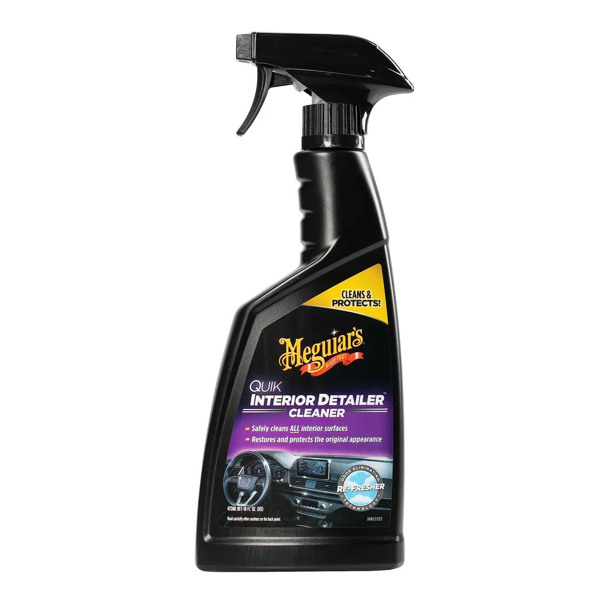 Limpiador De Interior Sin Brillo 16 Oz. Meguiars 1
