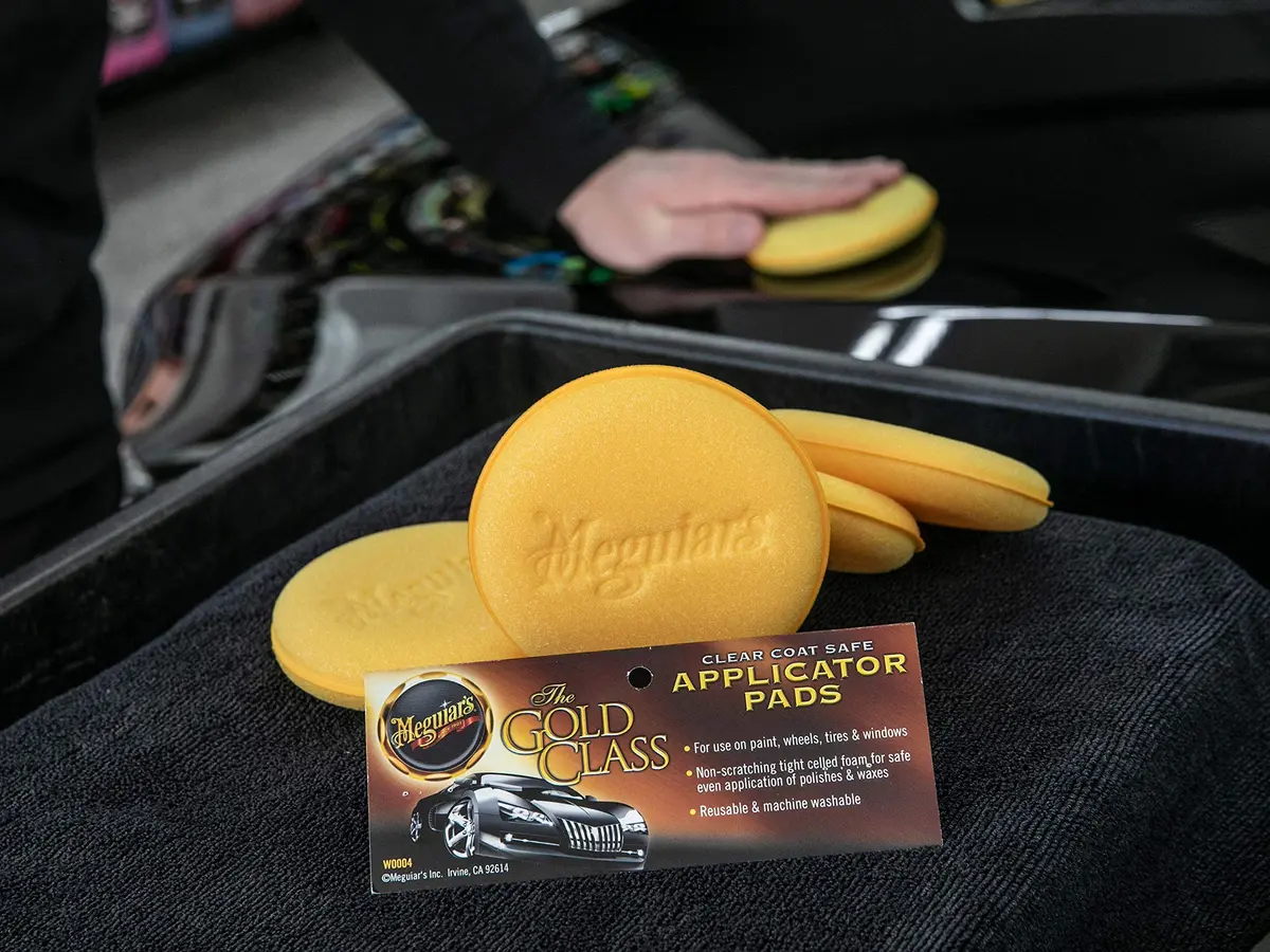 Almohadillas De Microfibra Para Pulir Pack De 4 Und. Meguiars 1