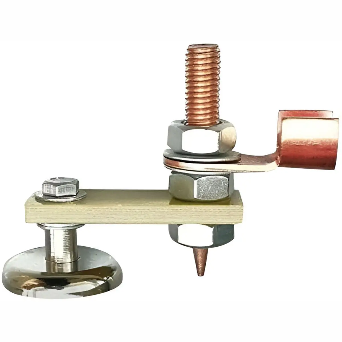 Tierra / Ground Magnético Con Imán Circular Para Soldadura. 36Mm De Diámetro. Iman Para Maquina De Soldar 1