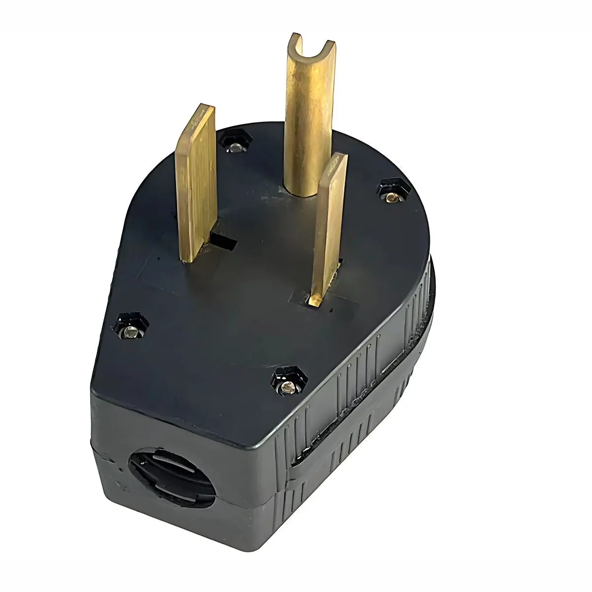 Enchufe Electrico Macho Nema 5-50P 50A 125V. Conector Eléctrico Alta Potencia. 3 Clavijas. 1
