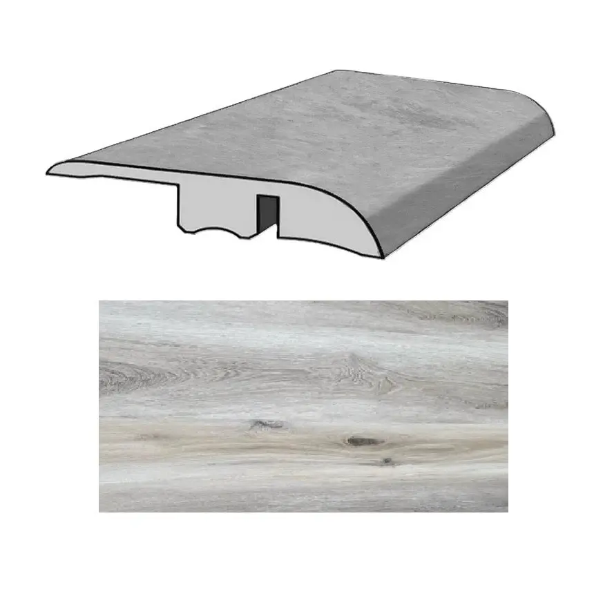 Remate Final Reductor Para Piso Spc De160 Madera Roble Crema  45 X 2400 Mm 1