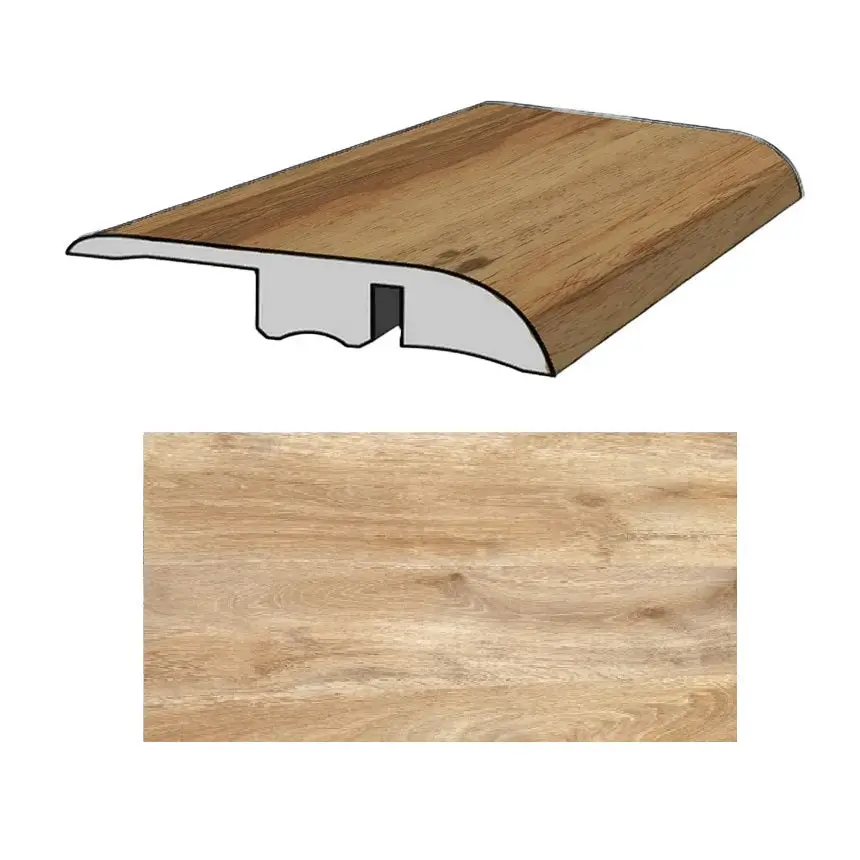 Remate Final Reductor Para Piso Spc De161 Madera Golden Oak 45 X 2400 Mm 1