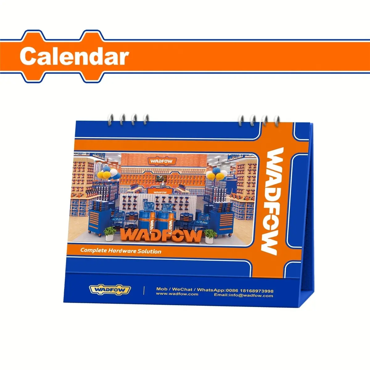 Calendario Promocional Año 2026  Tamaño: 206X160mm Material Papel Cartulina 300G 1
