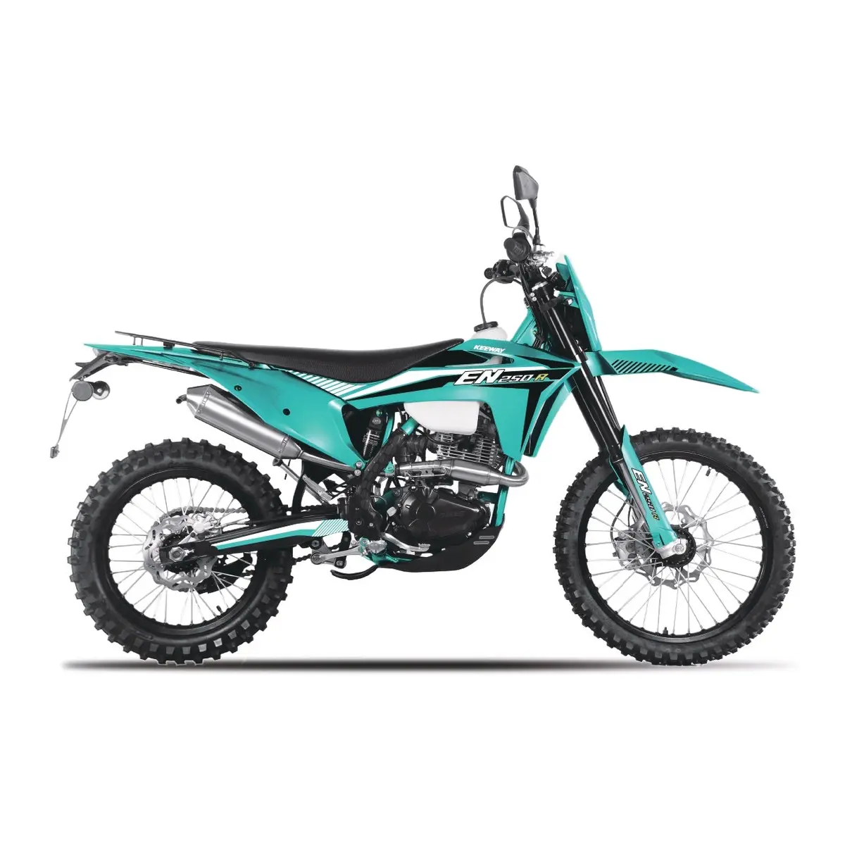 Moto Keeway En250r 250Cc Color Verde Motor Monocilíndrico 4 Tiempos. 4 Valvulas. 1