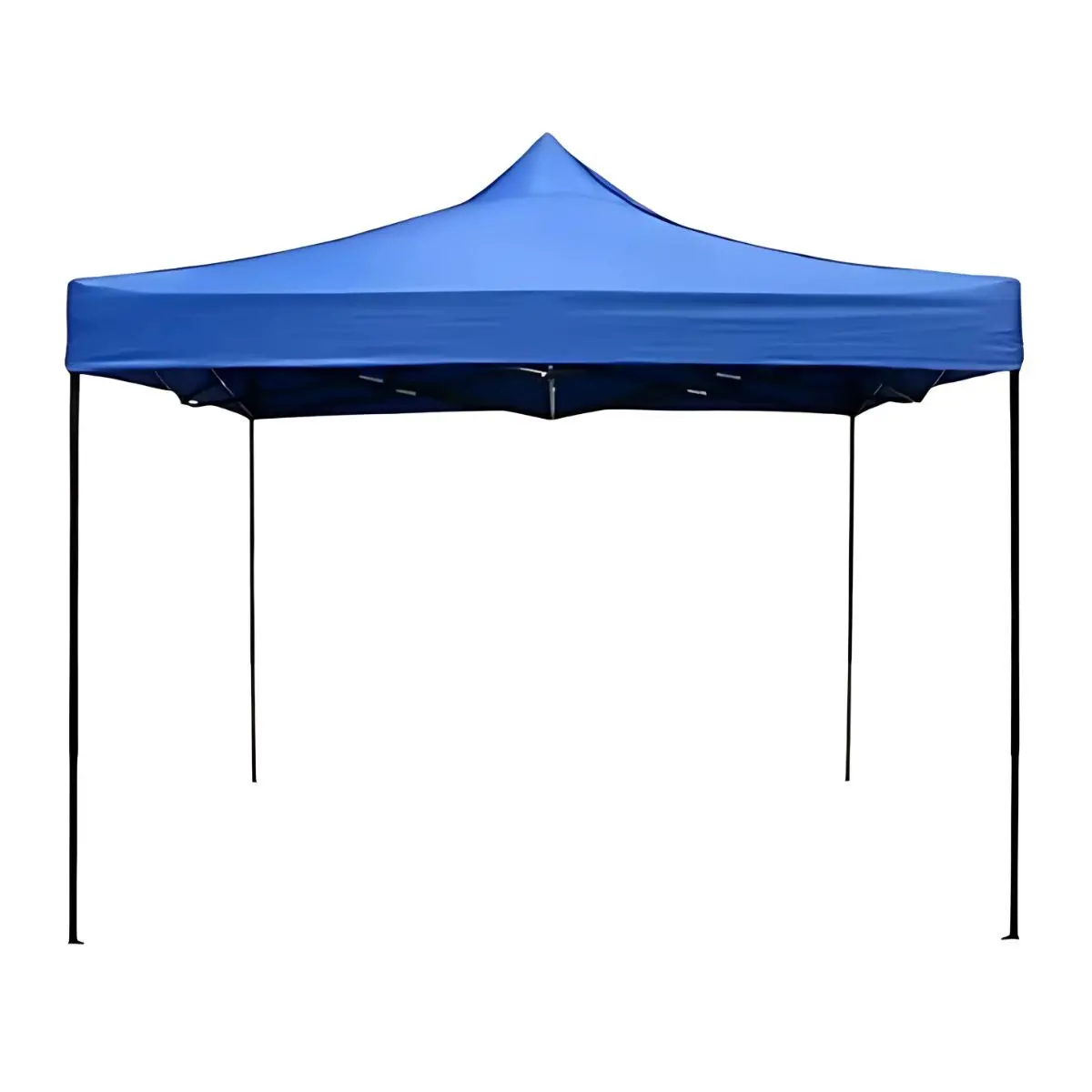 Tolda Gazebo Plegable. 3X3 Mts. Incluye Tubos. Carpa Color Azul. 1