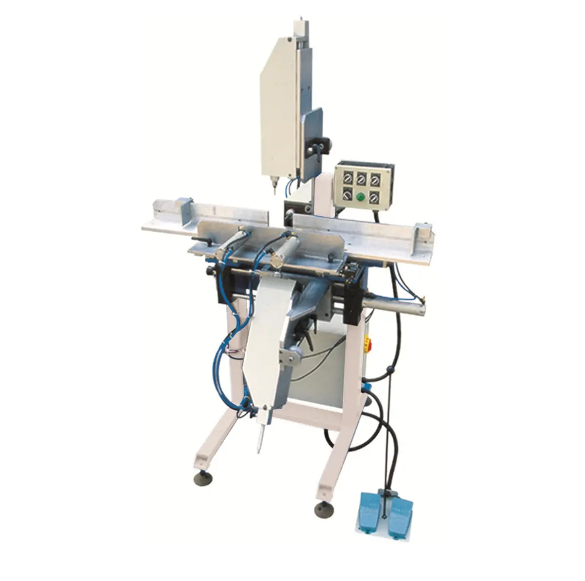 Máquina Fresadora Ranuradora De Vierteaguas Para Ventanas Pvc | Auto Water Slot Milling Machine 3 Ejes – Carpintería Pvc 1