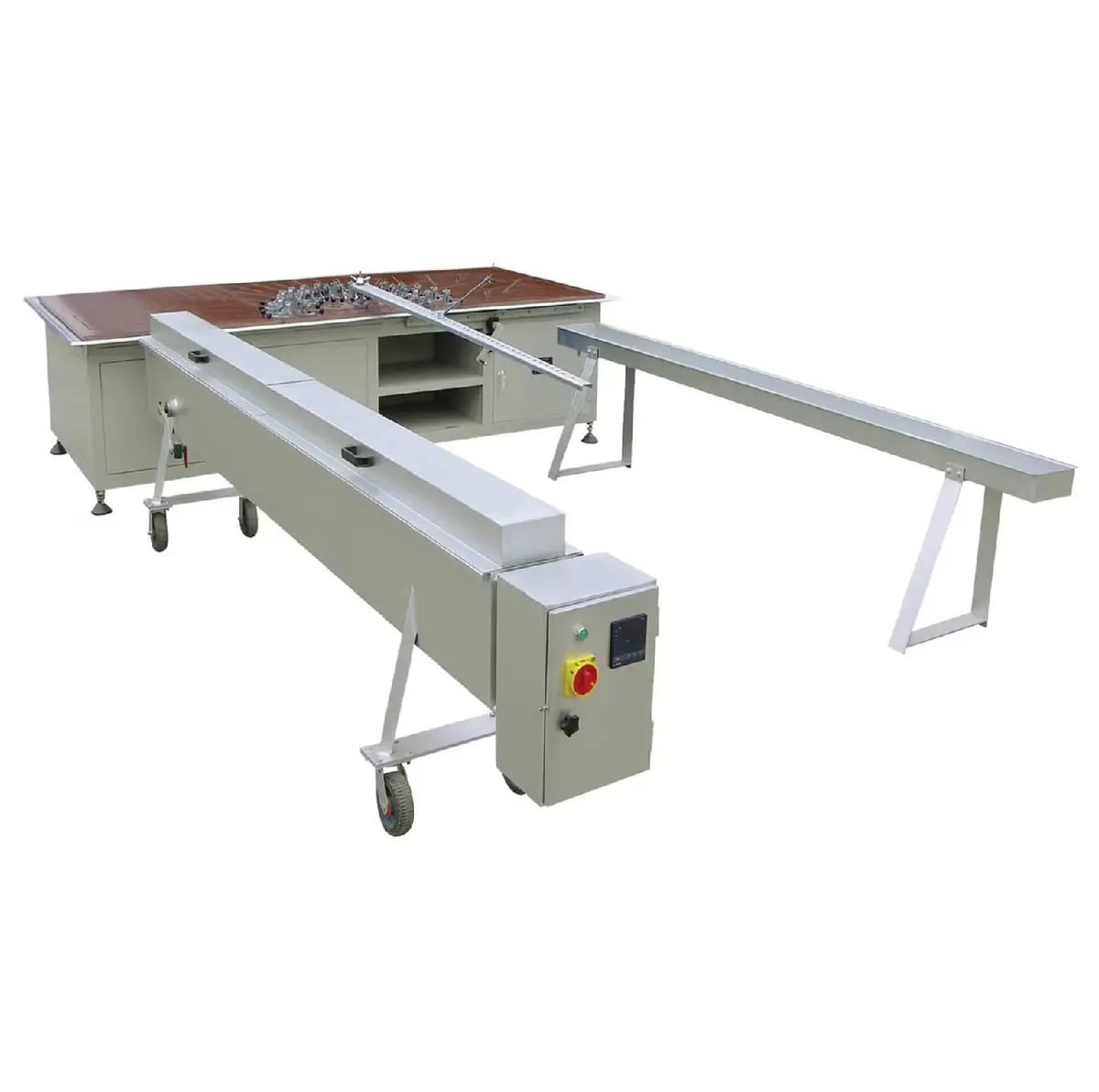 Máquina Dobladora De Perfiles Pvc Para Ventanas. Profile Bending Machine. Carpintería Upvc 1
