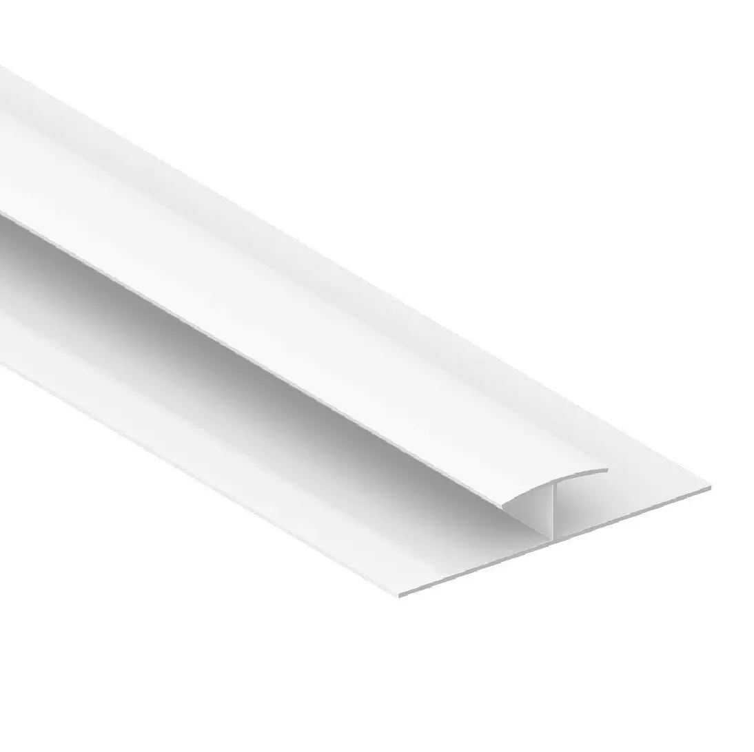 Union Tipo H Accesorio Cielo Raso Pvc Techo Blanco 5.95M  Resistente A Humedad Fácil Instalación Alta Durabilidad 1
