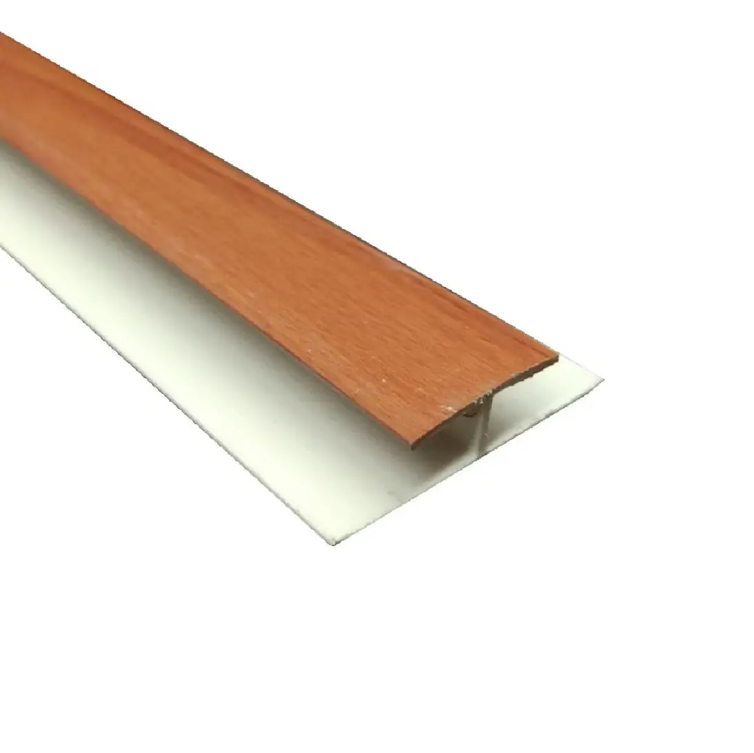 Union Tipo H Accesorio Cielo Raso Pvc Techo Nogal Madera  5.95M  Resistente A Humedad Fácil Instalación Alta Durabilidad 1