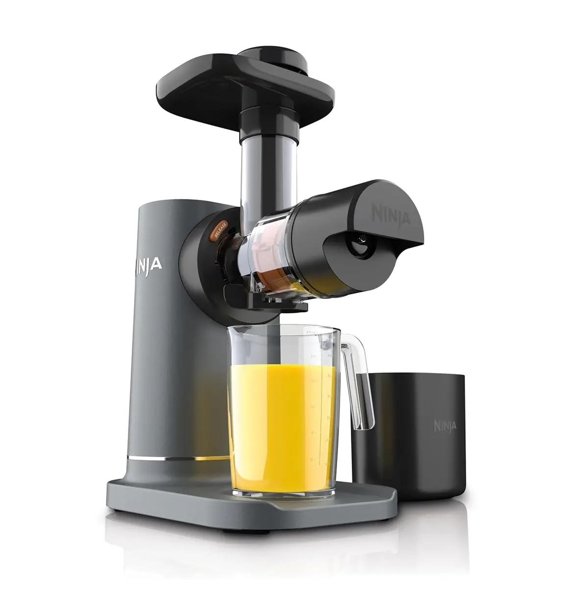 Extractor De Jugo Ninja Neverclog. Exprimidor De Jugo Naranja Jc151 Con Función De Control De Pulpa. Zumo 1