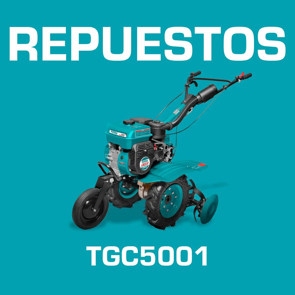 Repuestos Cultivador Motorizado A Gasolina 6.5 Hp. Código Tgc5001 1