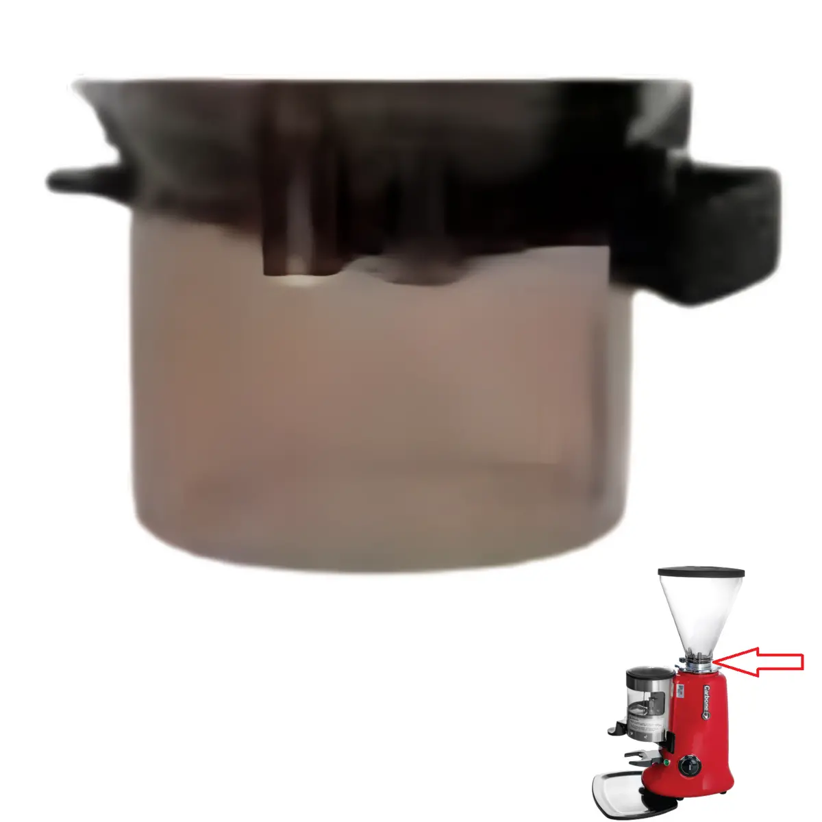 Base De Plástico Para Embudo Del Moledor De Café Profesional  Sh28 1