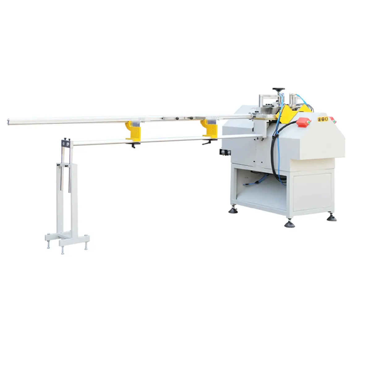 Maquina Cortadora De Junquillos 45° Para Perfiles Ventanas Pvc. Glazing Bead Saw – Carpintería De Perfiles Upvc 1