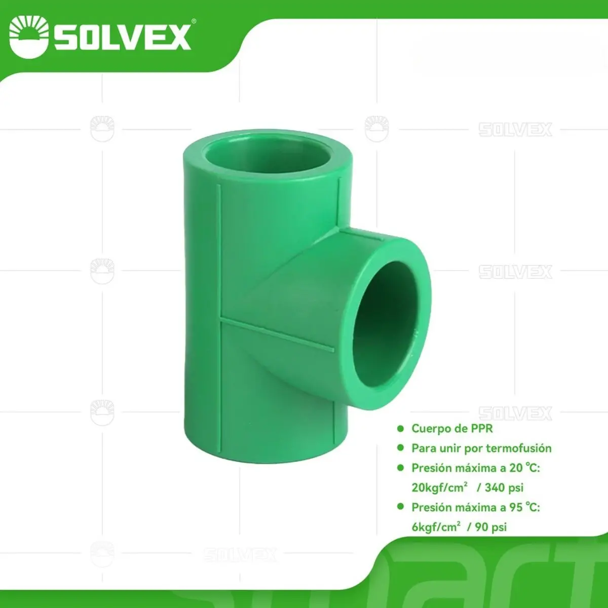 Tees Ppr. Conectores En T Para Tuberías De Agua. Uniones Termofusión. 1