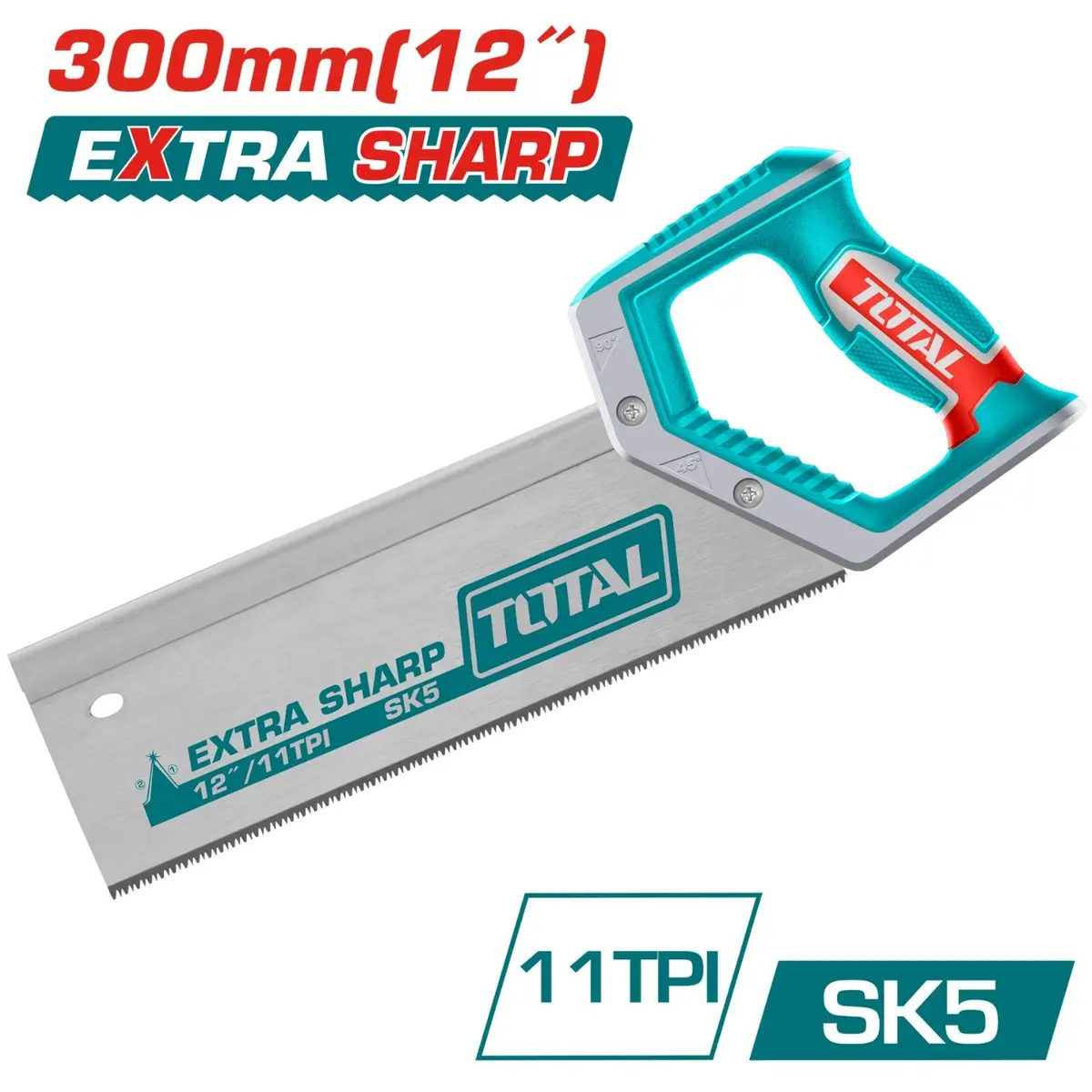 Serrucho Trasero 12" Espesor 0.8 Mm, 11Tpi Sk5 Extra Afilado 2