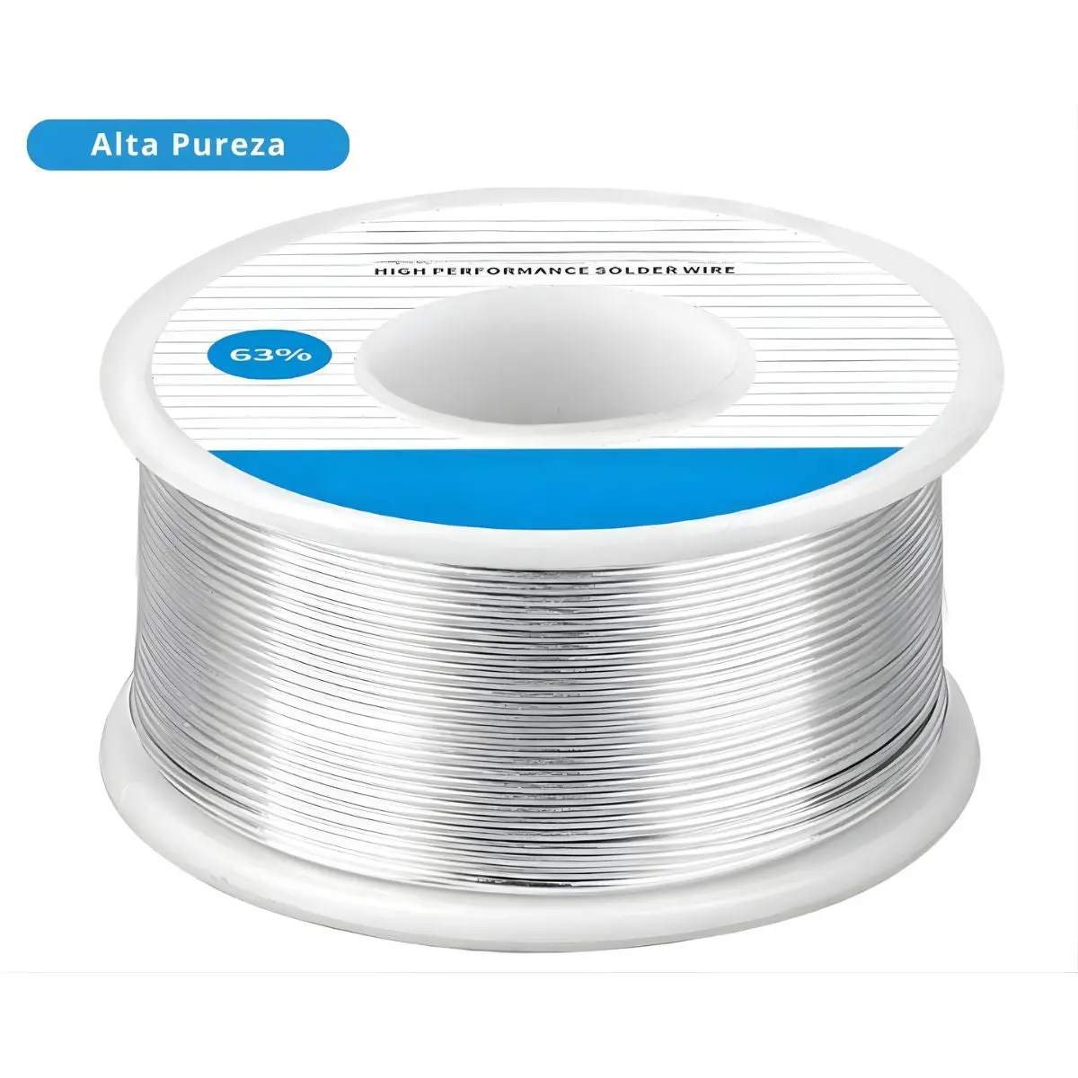 Rollos Cautin Estaño 63% Y Plomo Para Soldar (50Grs). Alambres De Soldadura De Alta Conductividad Para Electrónica. Contenido Fundente 2%. Punto De Fusión 183°C. 1