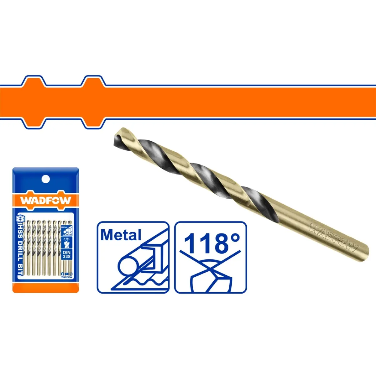 Brocas Hss Acero Alta Velocidad. Ideal Para Metal. Se Vende En Set 1