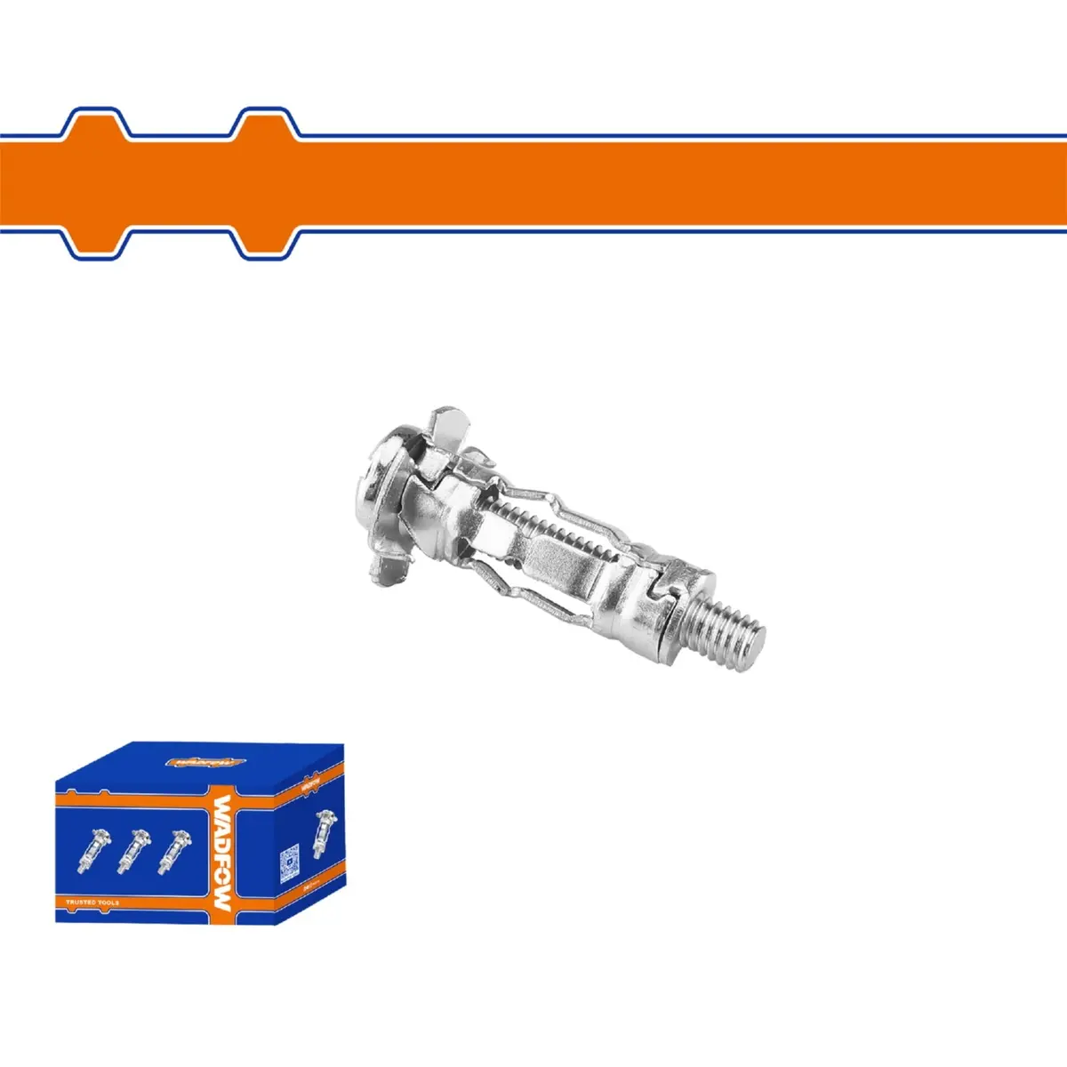 Tacos Para Pared Hueca Con Tornillo  Galvanizado 1