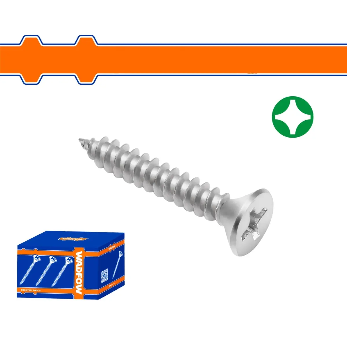Tornillos Para Metal Phillips Cabeza Avellanada. Autorroscante Acero Al Carbono 1