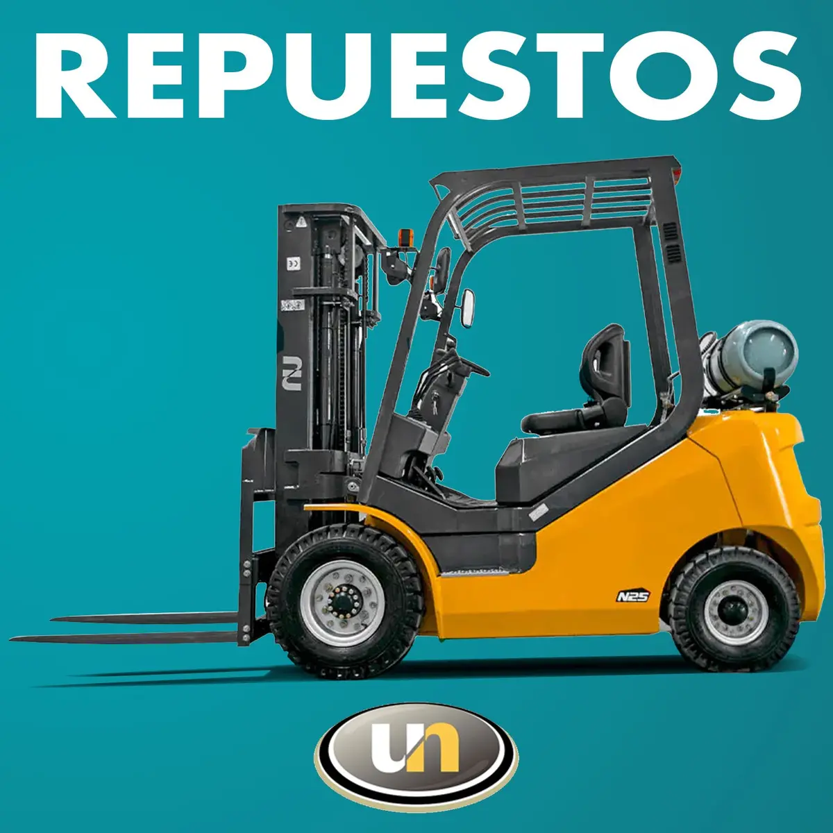 Repuestos Montacargas (Un 2.5 Ton Gasolina Mastil De 6 Mts De Altura) 1