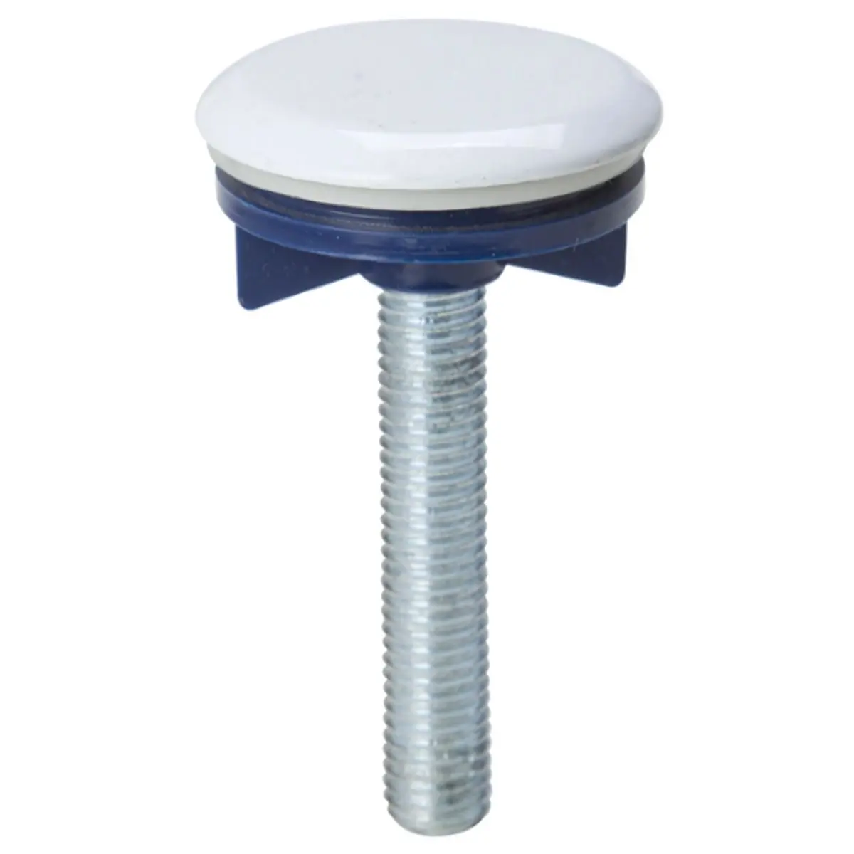 Tapa Para Hueco De Lavamanos. Cobertor De Hoyo De Fregador. Color Blanco De 48Mm. 1
