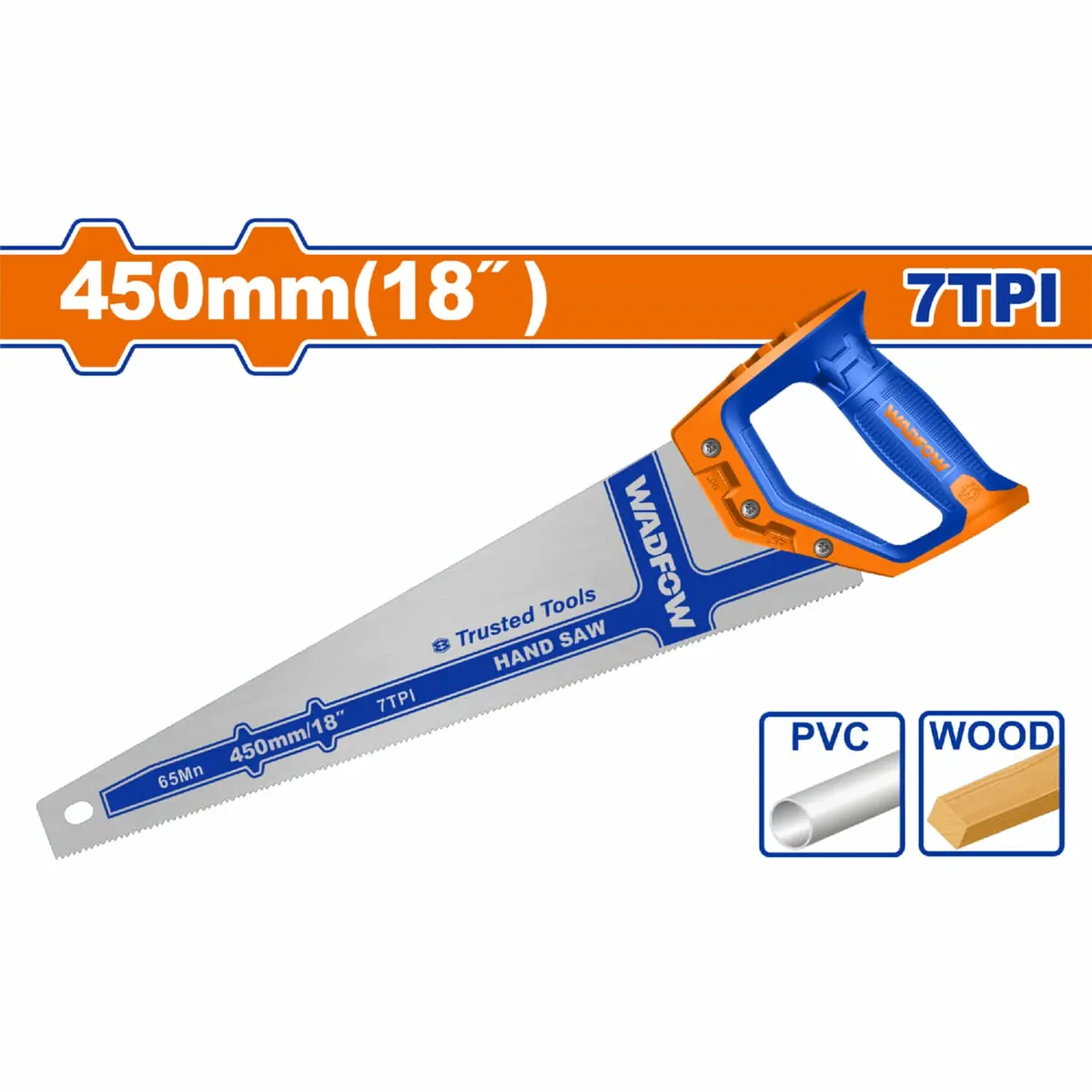 Serruchos De Mano 65Mn 7Tpi. Tratamiento Térmico. Corta Madera Y Pvc. 2