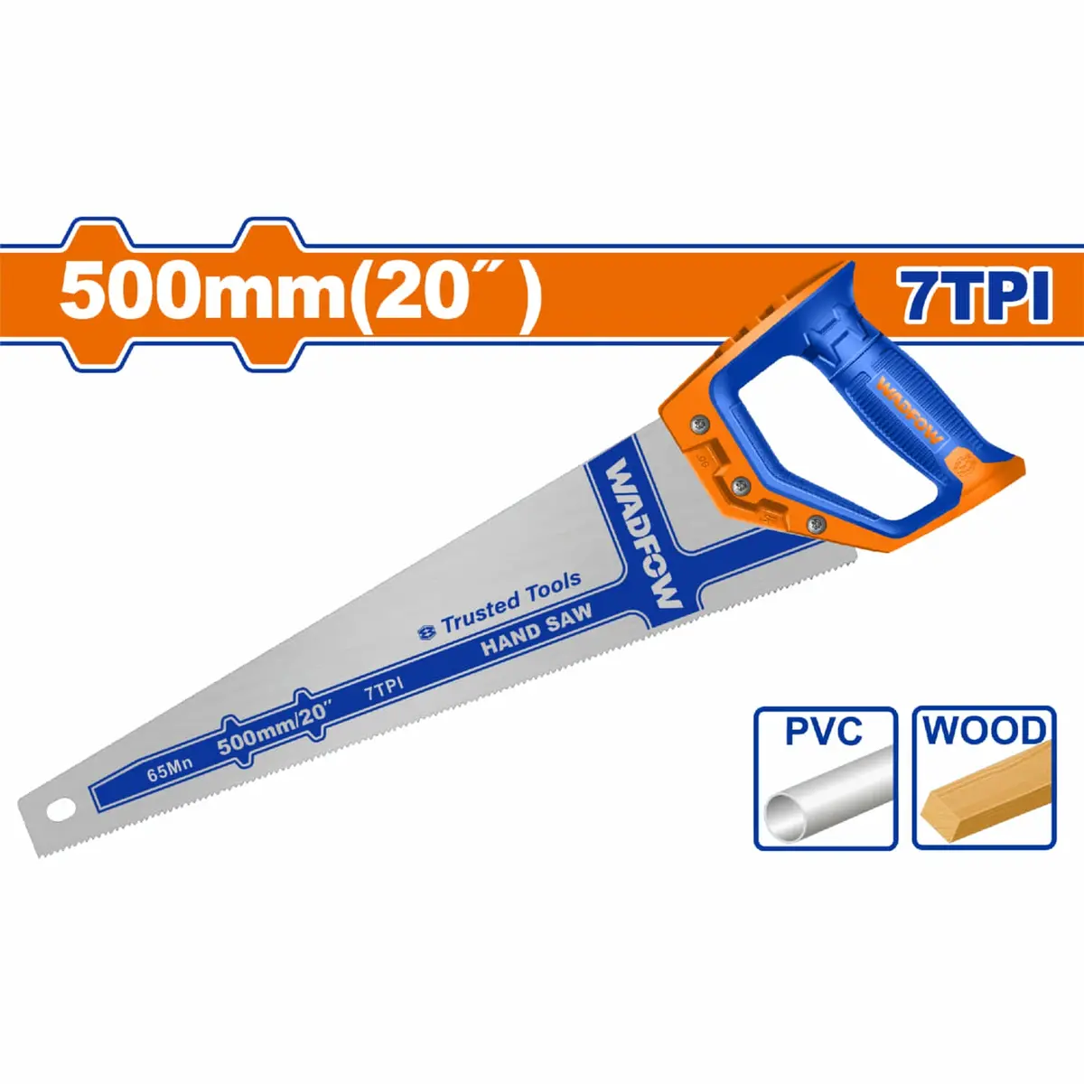 Serruchos De Mano 65Mn 7Tpi. Tratamiento Térmico. Corta Madera Y Pvc. 2