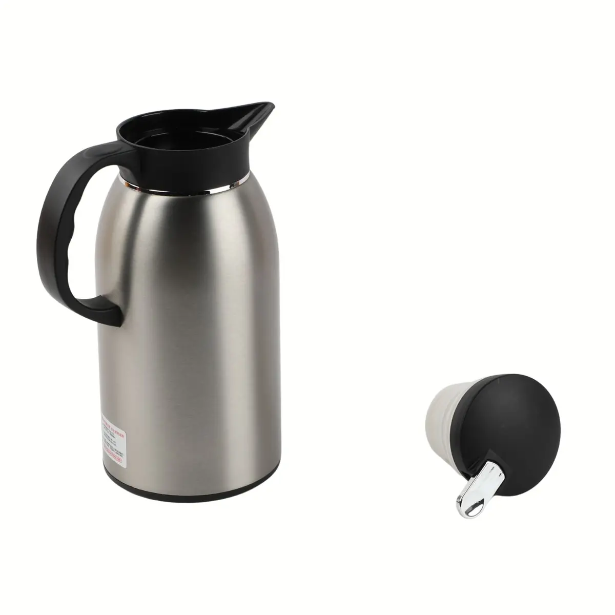 Termo Hervidor Térmico 2.2L Acero Inoxidable 304 Doble Pared Con Tapa Hermética Para Café Y Té 2