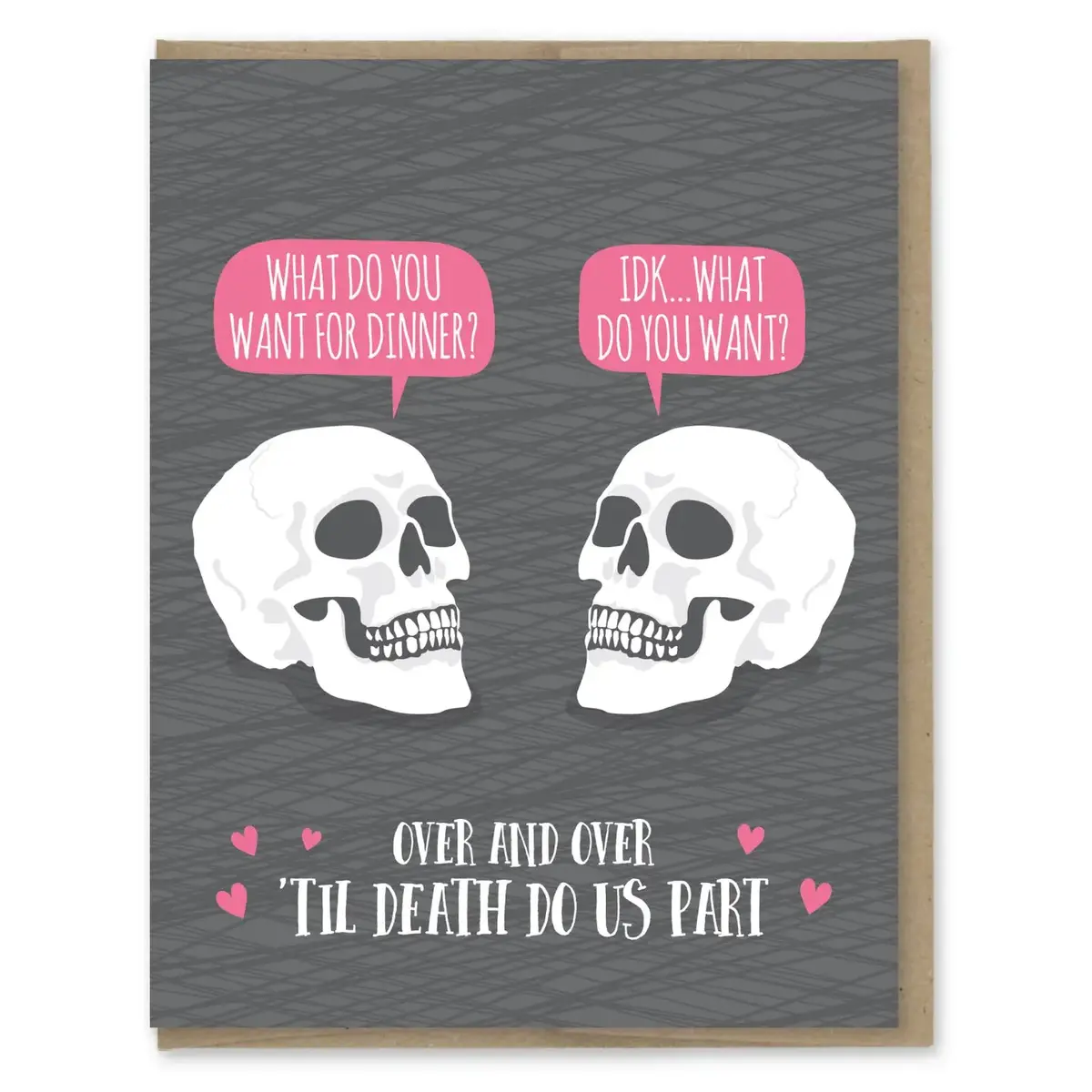 Dinner Until Death Card 1