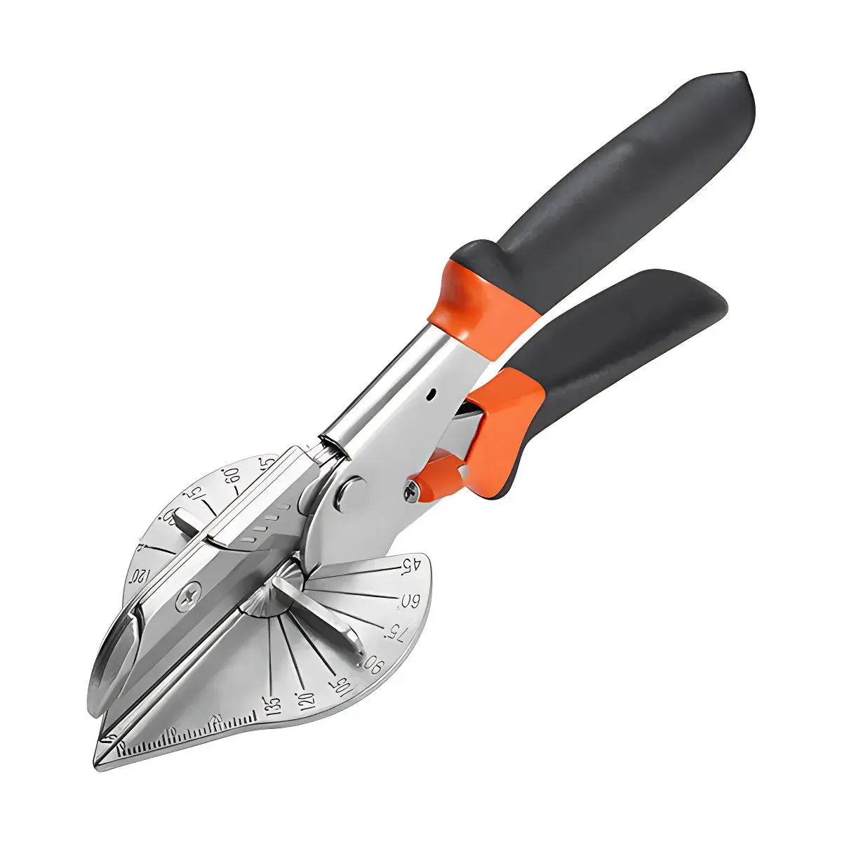 Tijeras Angulares Profesionales. Corte Preciso En 45°, 60°, 75°, 90°, 105°, 120° Y 135°. Ideal Para Molduras Y Canaletas. Corte Angular. 1