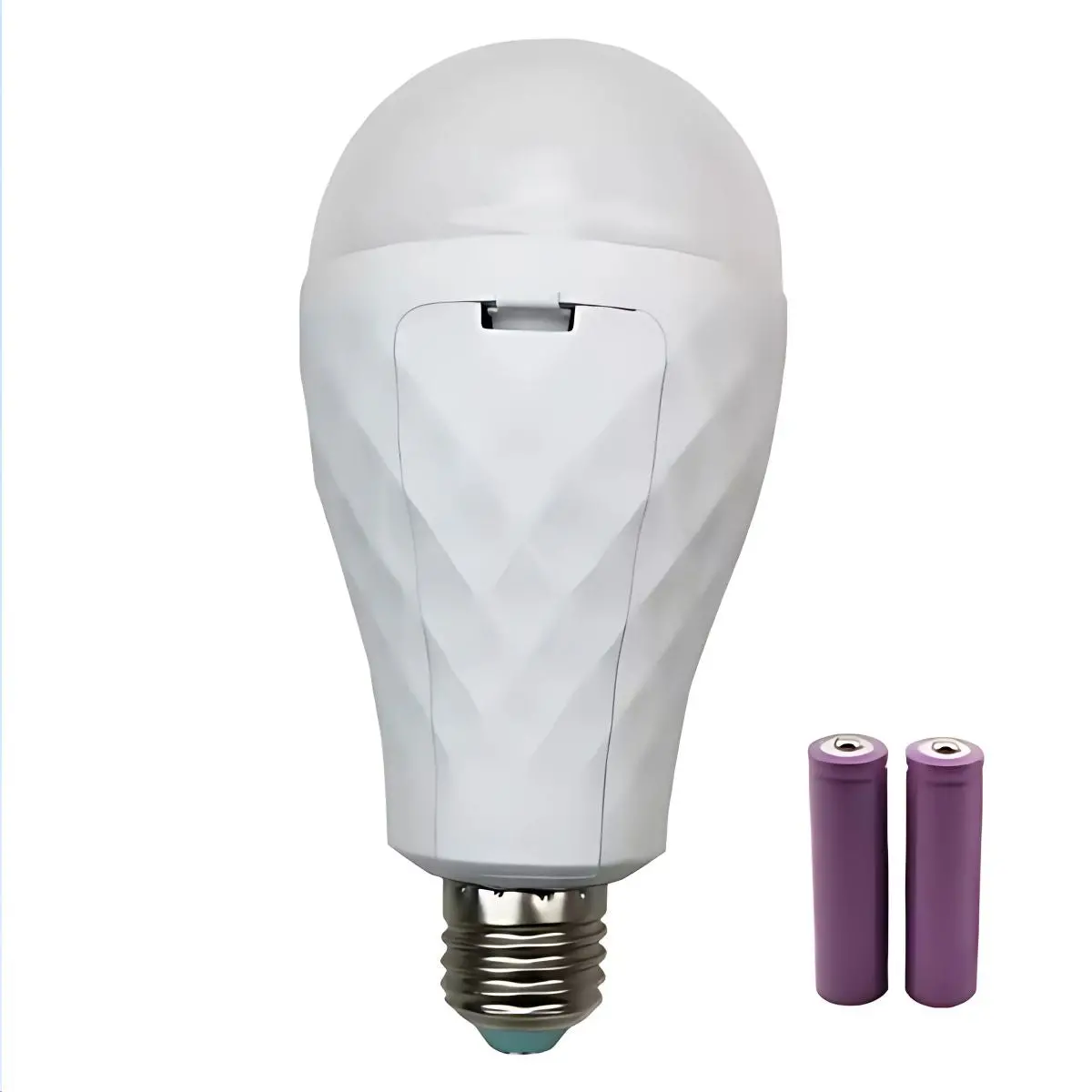 Bombillo Foco Led De Emergencia 15W Recargable Activado Por Contacto O Inmersión. Luz Blanca 6500K. Base E27 Desmontable 1