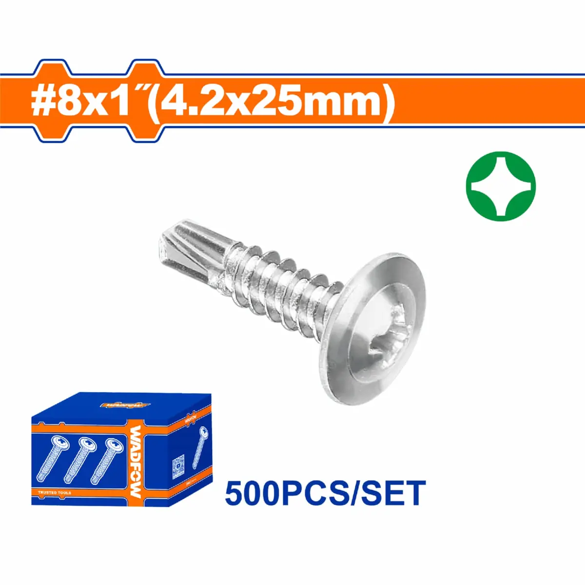 Tornillos Autoperforantes. Phillips.Acero Al Carbono. Acabado Zincado. 7