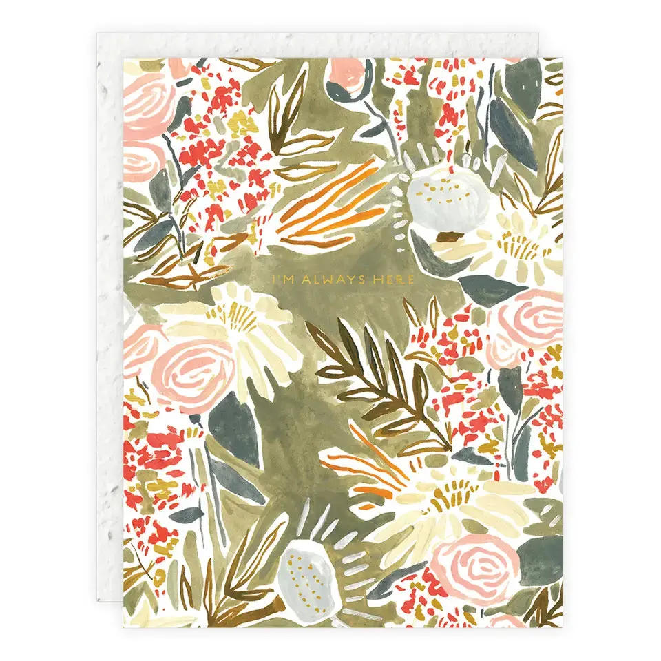 I'm Always Here Sympathy Card 1