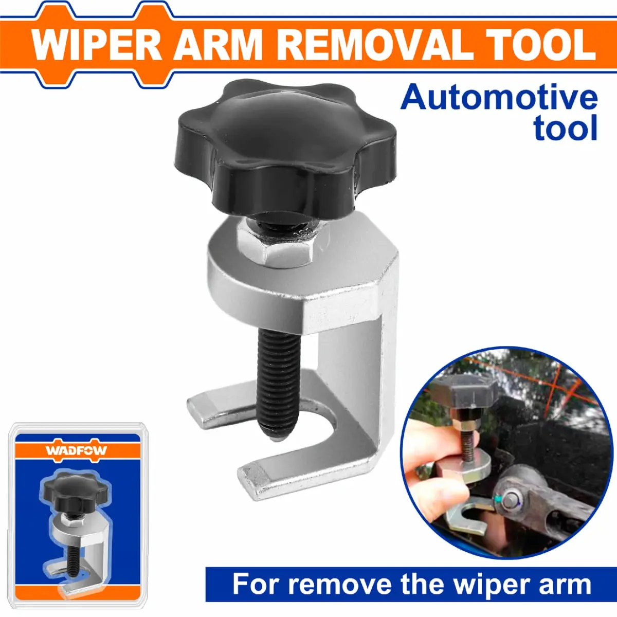 Extractor De Brazo De Limpiaparabrisas. Acero Al Carbono. Empuje Rápido Y Seguro. 1