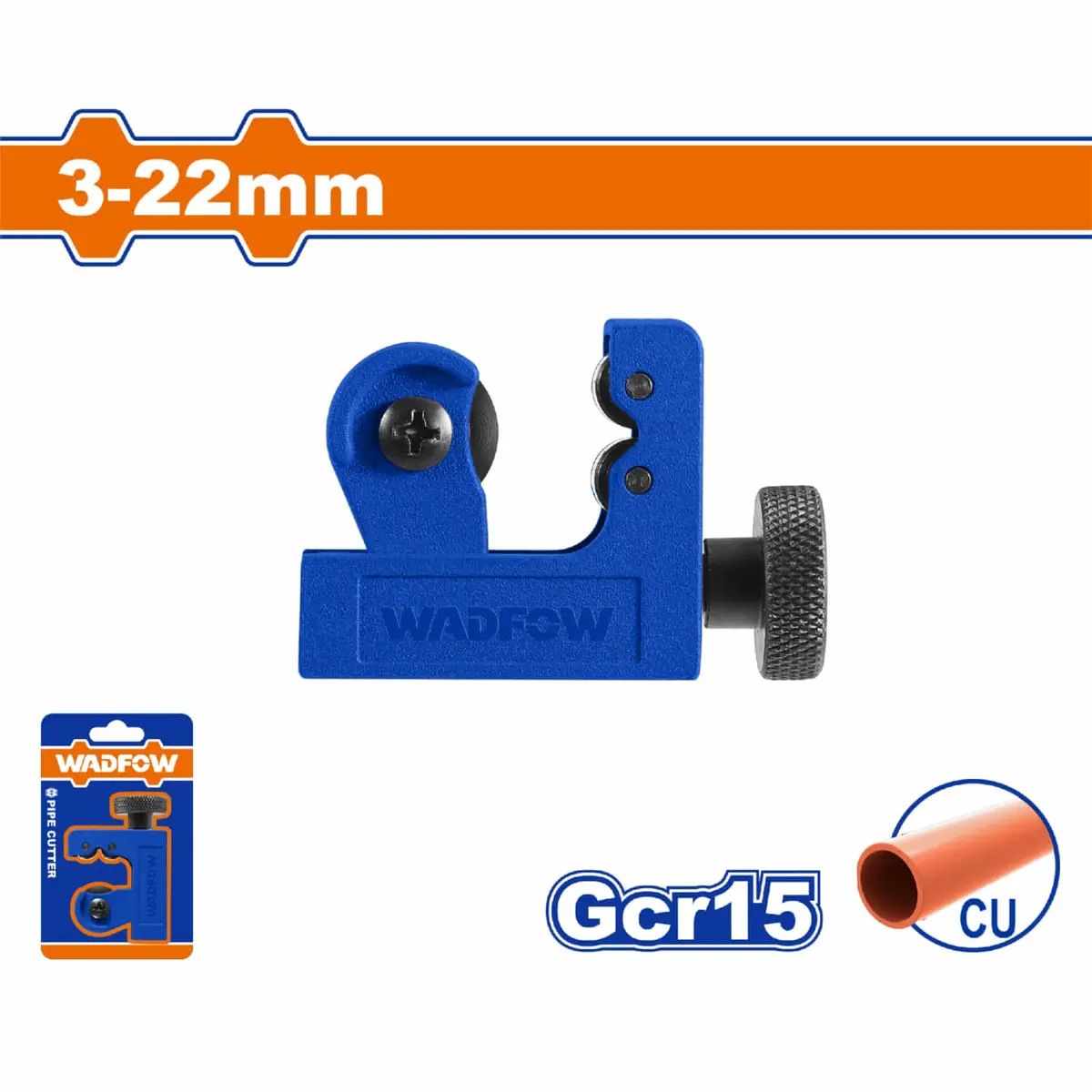 Cortatubos Para Cobre Y Aluminio. Diámetro Corte 3-22Mm. Cortador De Tubos Redondos 1