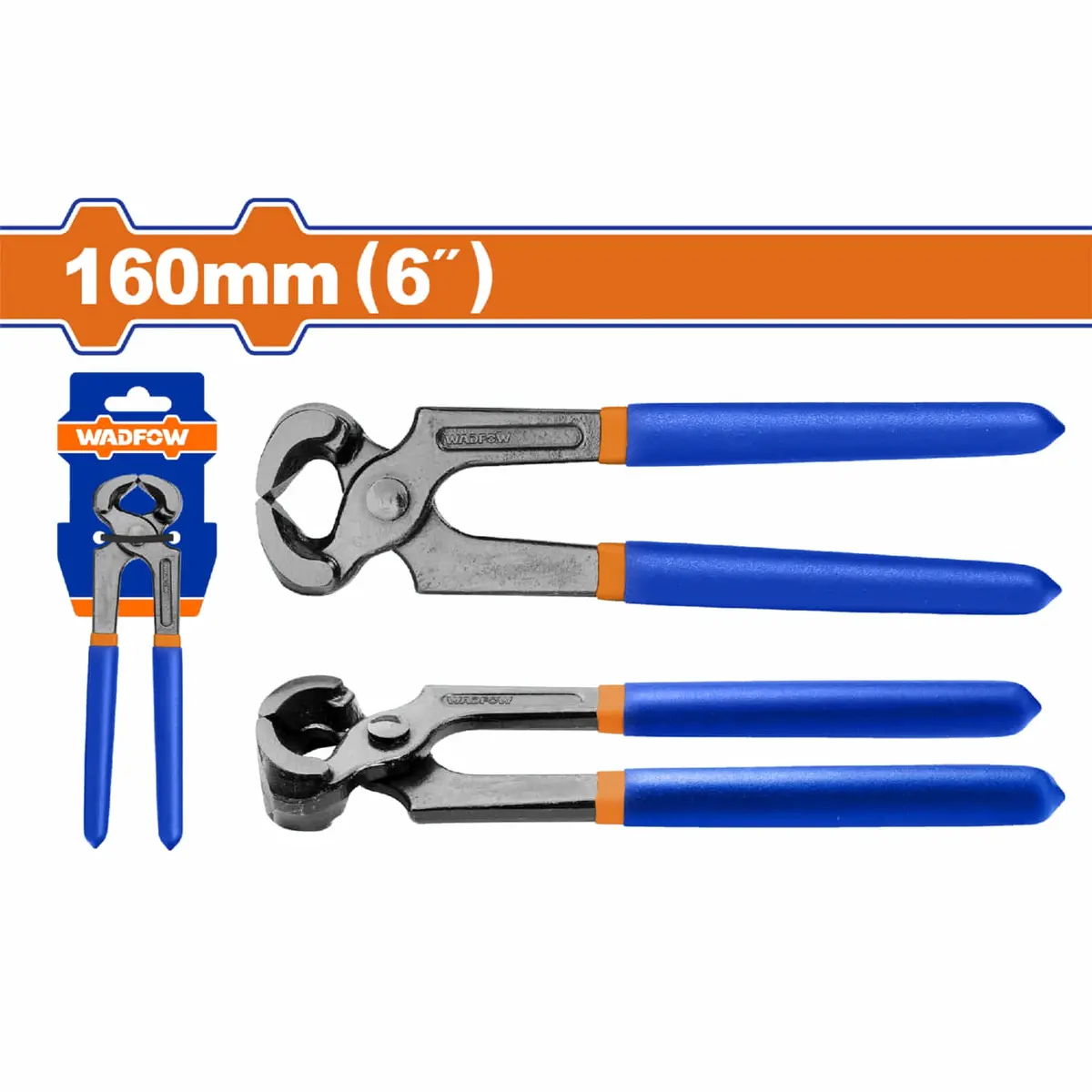 Alicate De Carpintero 160Mm (6") Tratamiento De Superficie: Pulido Y Aceite Antióxido. Pinza 1