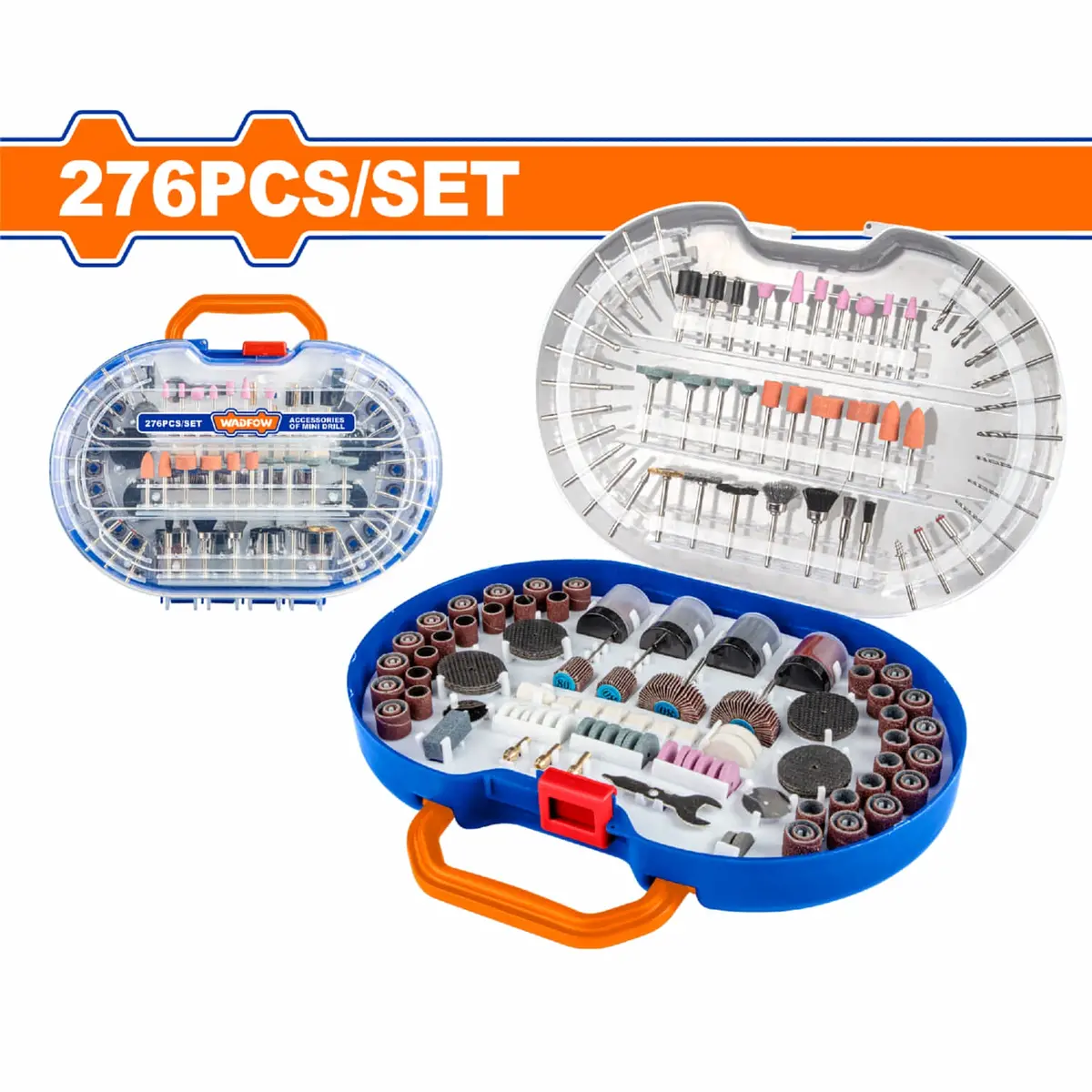 Discos, Brocas, Lijas Para Motool Set 276 Pzas. 1